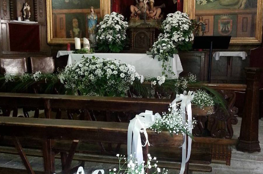 Decoracion capilla boda