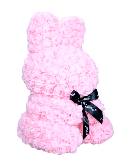 Conejito foam rosa
