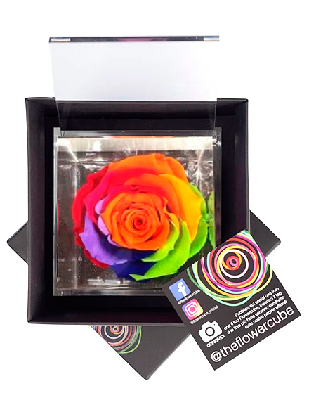 Flowercube Arcoiris 8x8